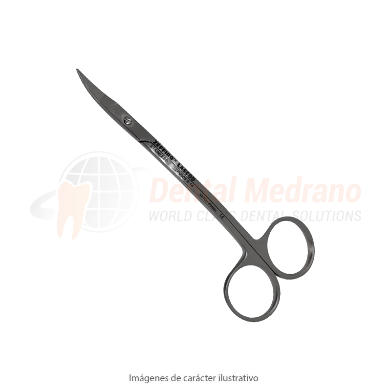 TIJERA La Grange #14 11.5cm dentada doble curvatur