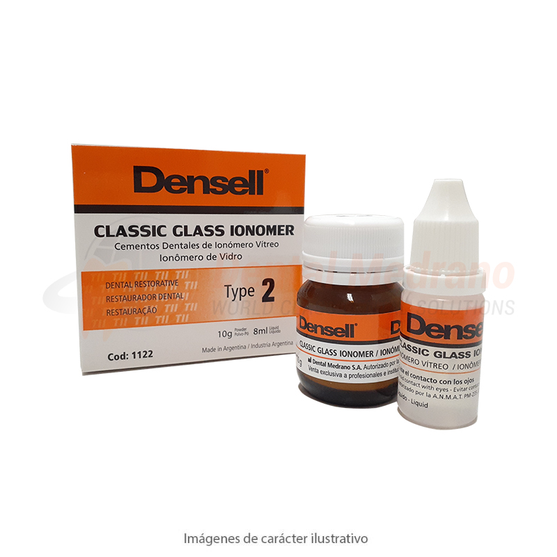 IONOMERO TIPO II  – 10g+8ml Densell