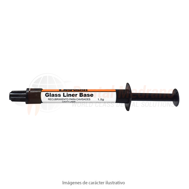 GLASS LINER BASE fotocurado jeringa