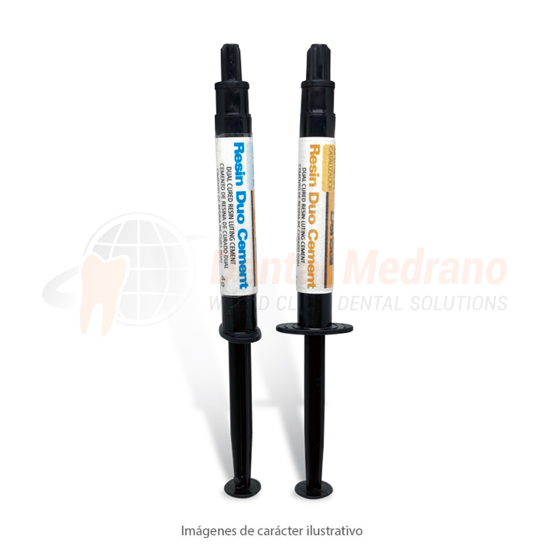 CEMENTO RESIN DUO dual jeringas 8g DENSELL cemento