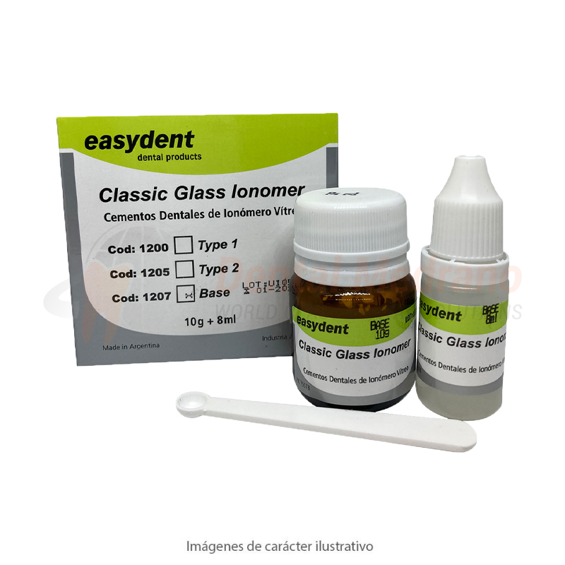 IONOMERO VITREO BASE 10g+8ml – EASYDENT