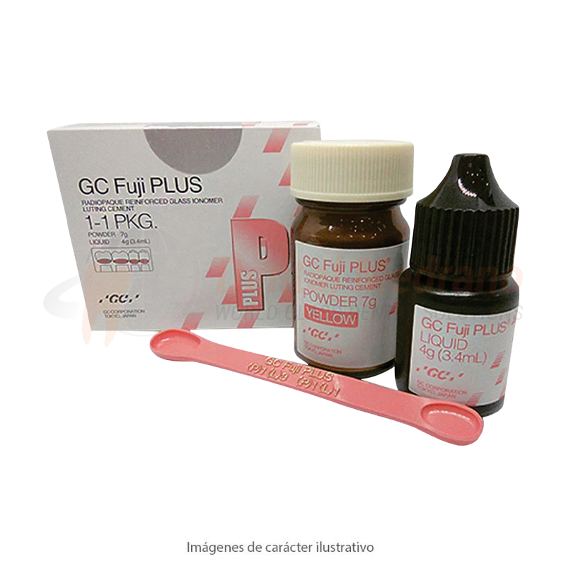 IONOMERO Fuji Plus Cementación 7g+3.4ml mini GC