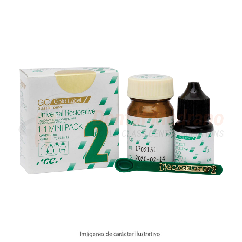 IONOMERO Fuji Gold Label 2 A3 10g+5.6ml Rest GC