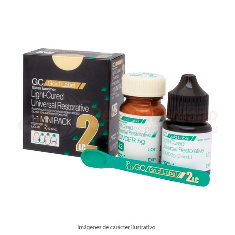 IONOMERO Fuji Gold Label 2 LC A3 5g+2.6ml Rest GC