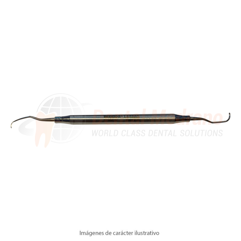 CURETA TITANIO P/IMPLANTE #L5/6 LANGER – Zeffiro