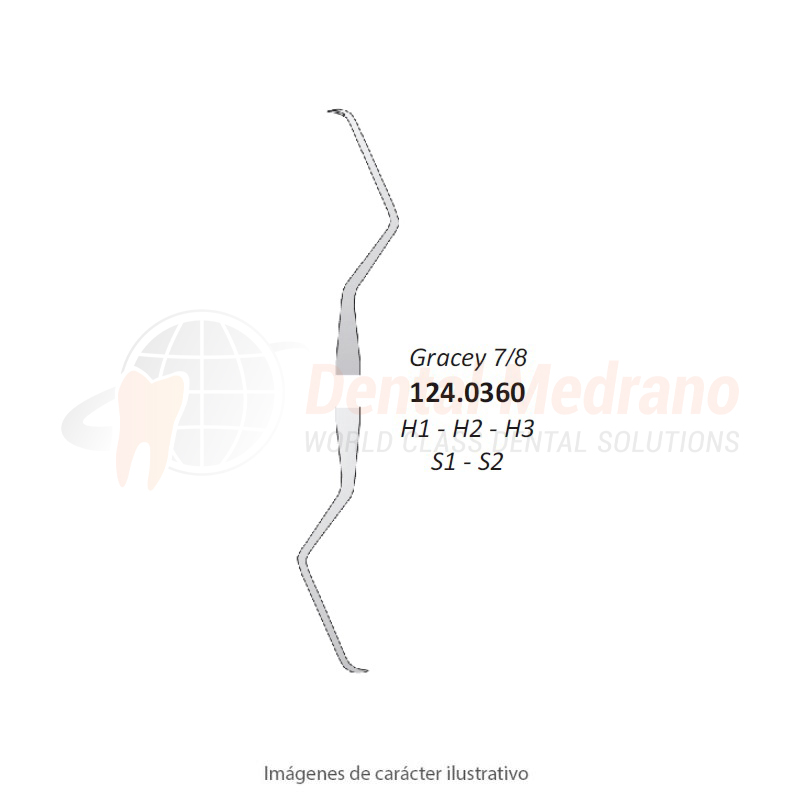 CURETA MINI GRACEY 7/8 MANGO ANAT – Medisporex