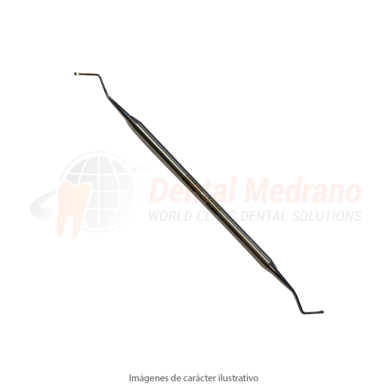 Excavador doble No.2 ZFE003 #2 ZEFFIRO mango hueco