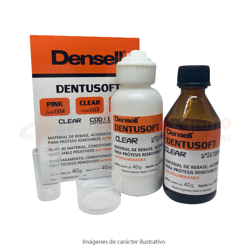 DENTUSOFT CLEAR Acond. Tejidos Avio 40ml+40g