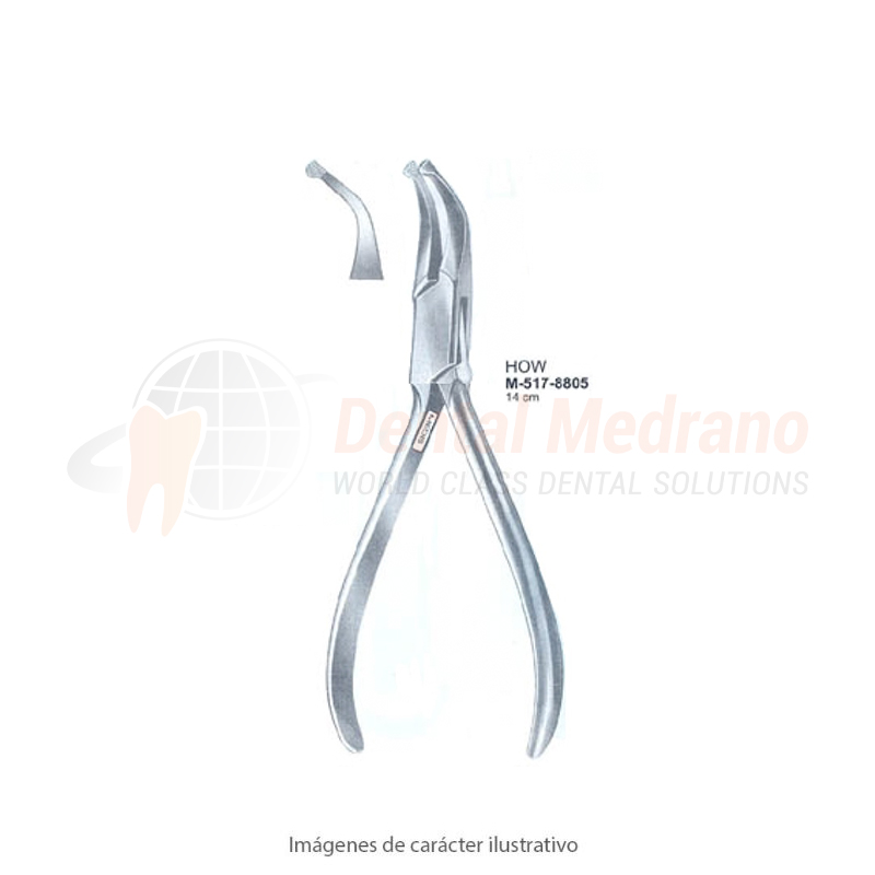 ALICATE HOW CURVO 14cm – Medisporex