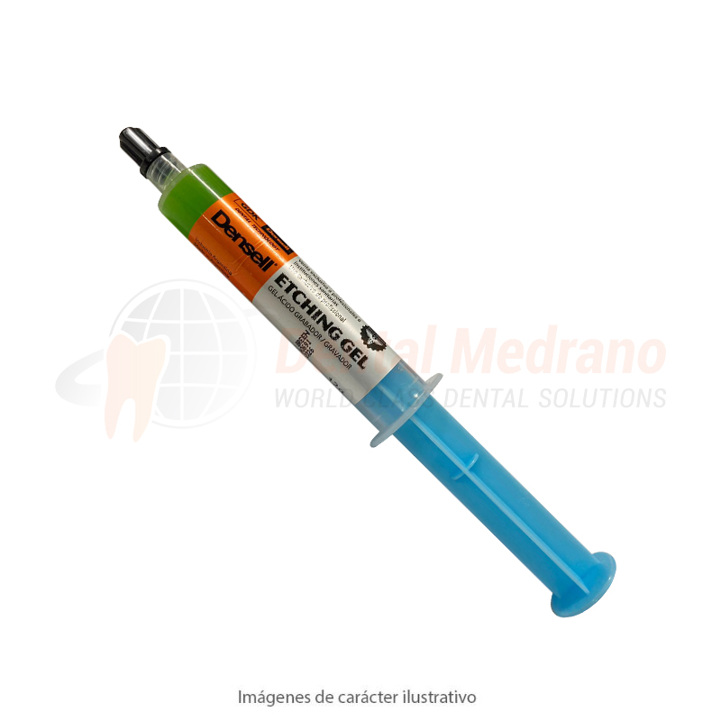 Acido Grabador GEL ETCH LV37% Verde Jeringa 12g