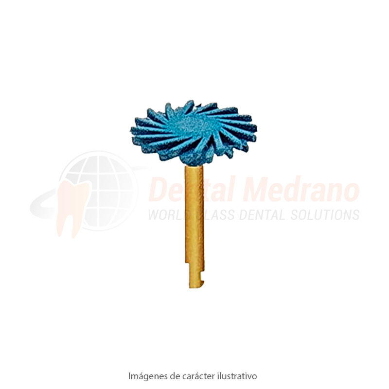 Pulidor CA Diamant Medio Disco 14x2mm Azul