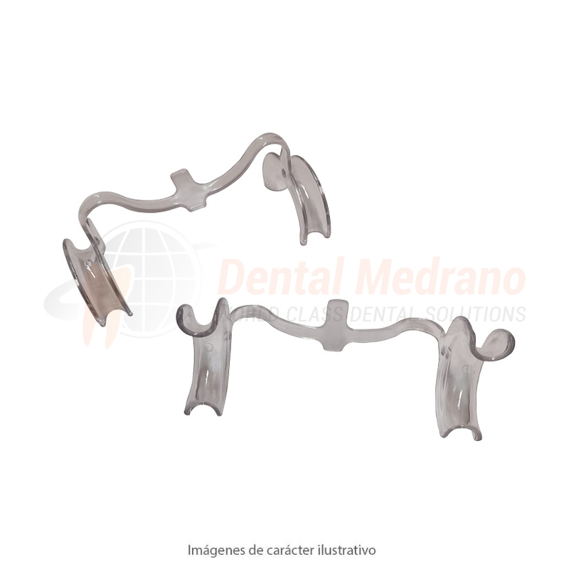 Abrebocas Plastico c/retractor de lengua Large x2p