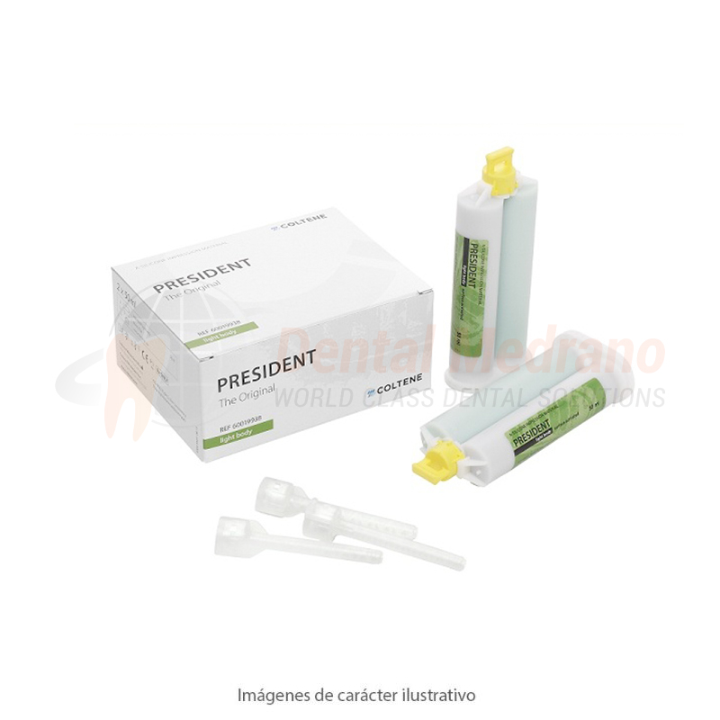 PRESIDENT LIGHT – 2 CARTUCHOS x50ml + TIPS