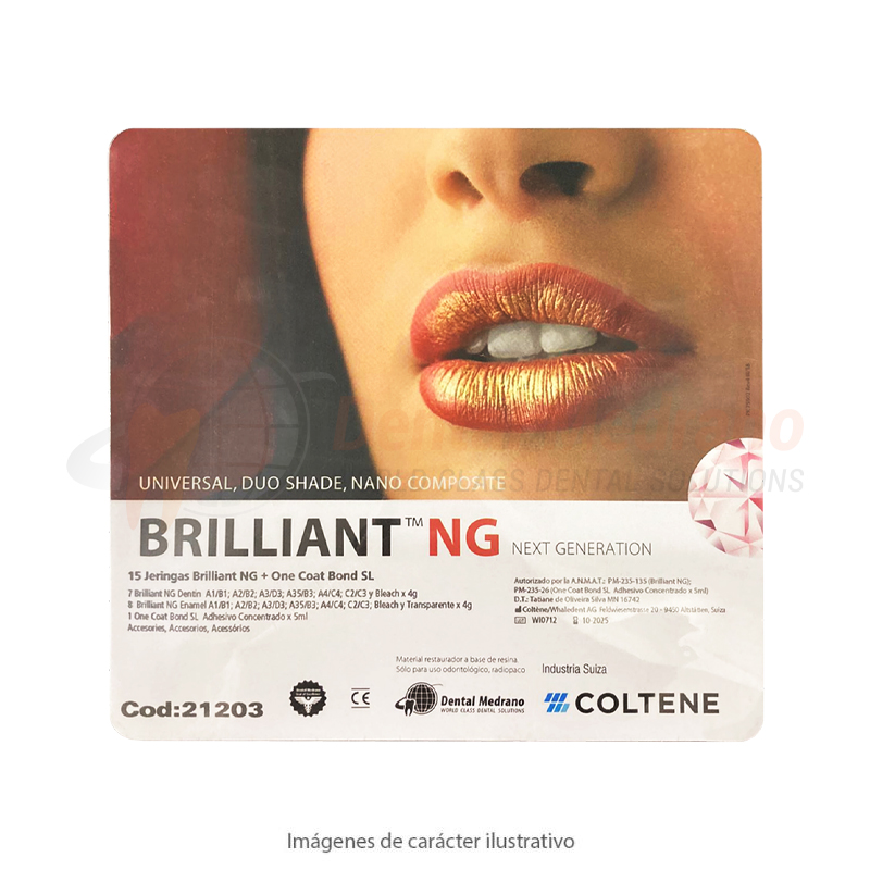 BRILLIANT NG FULL KIT 15 jer.+Adh. Bond Coltene