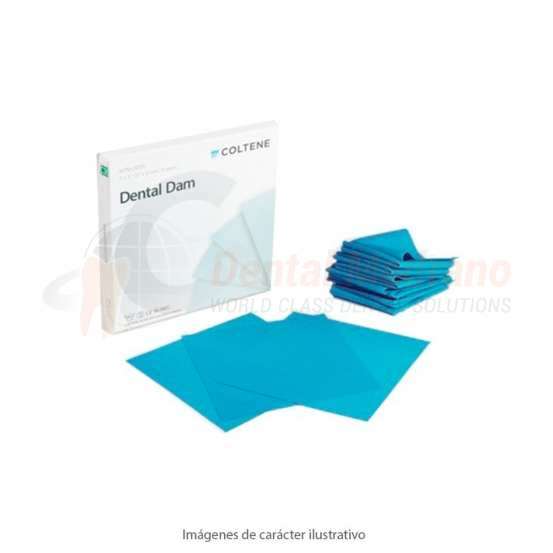 Goma Dique Hysolate-5x5 LIGHT x52 Fina- Coltene