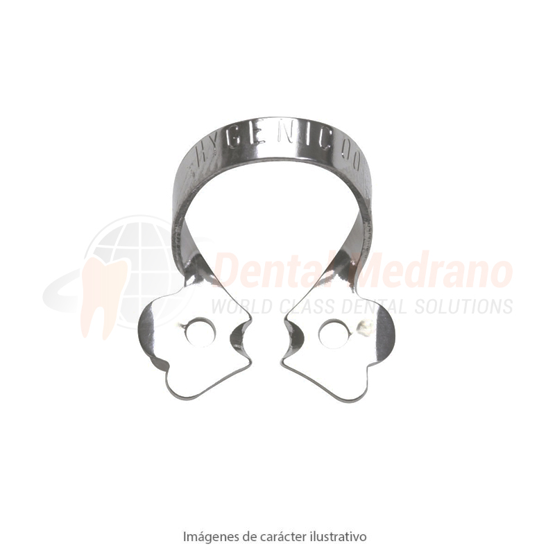 CLAMP HYGENIC 00 ANTERIORES Y PREMOLARES C/ALETA