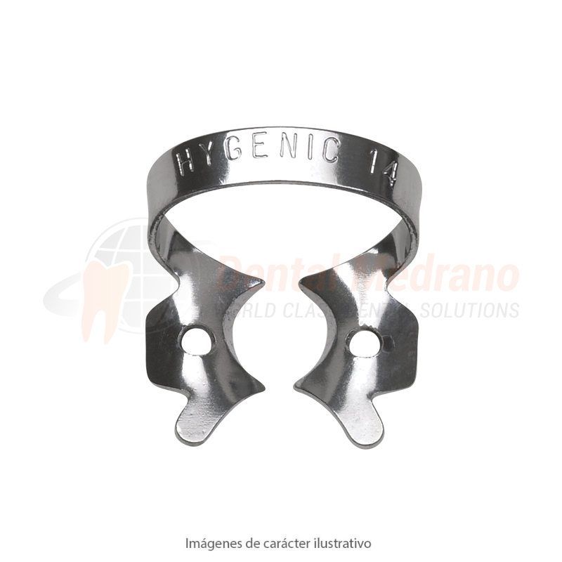 CLAMP HYGENIC 14 MOLARES IRREGULAR C/ALETA