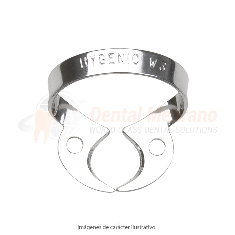 CLAMP HYGENIC W3 MOLAR PEQUEÑO C/MORDAZA S/ALETA