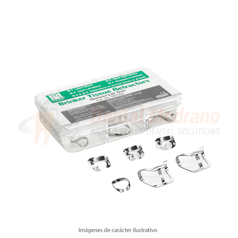 CLAMP HYGENIC KIT BRINKER x6