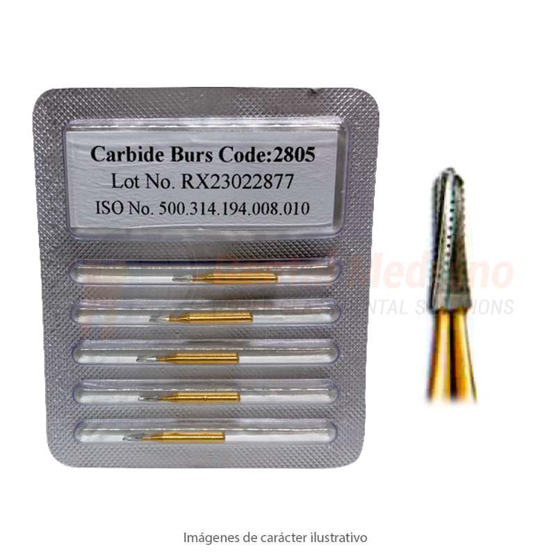 Fresa corte corona FG1970 conica roma microdentada