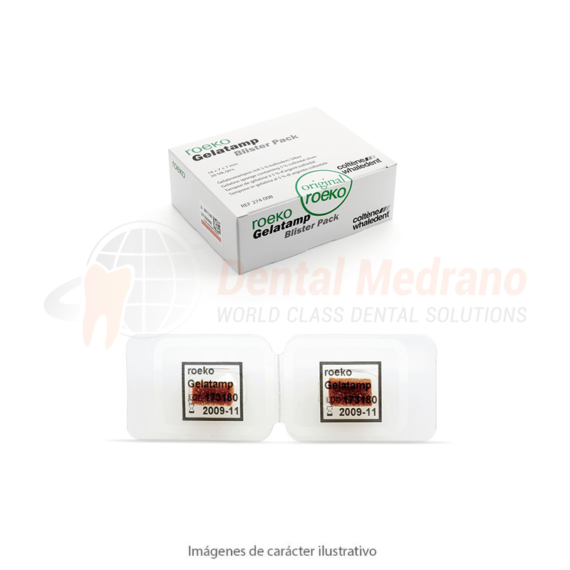 GELATAMP ROEKO BLIST x20 TAMPON ALVEOLAR - Coltene