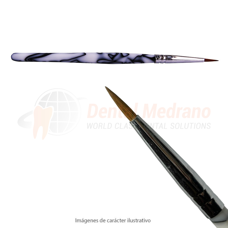 PINCEL PARA CERAMICA R04 sable/marta 2.5x13mm