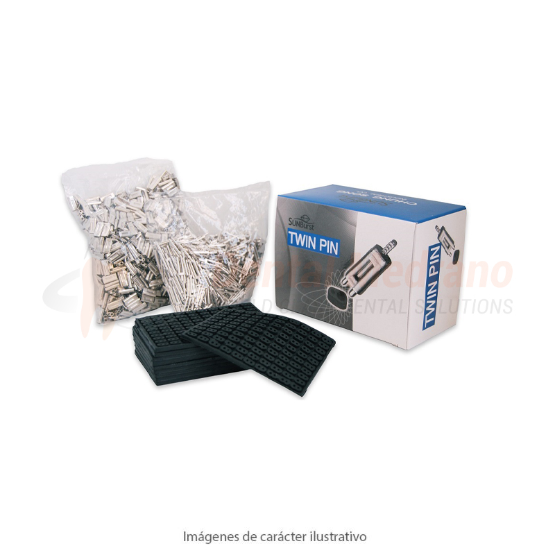 PERNO DOWEL DOBLE C/CAPUCHON METALICO x1000