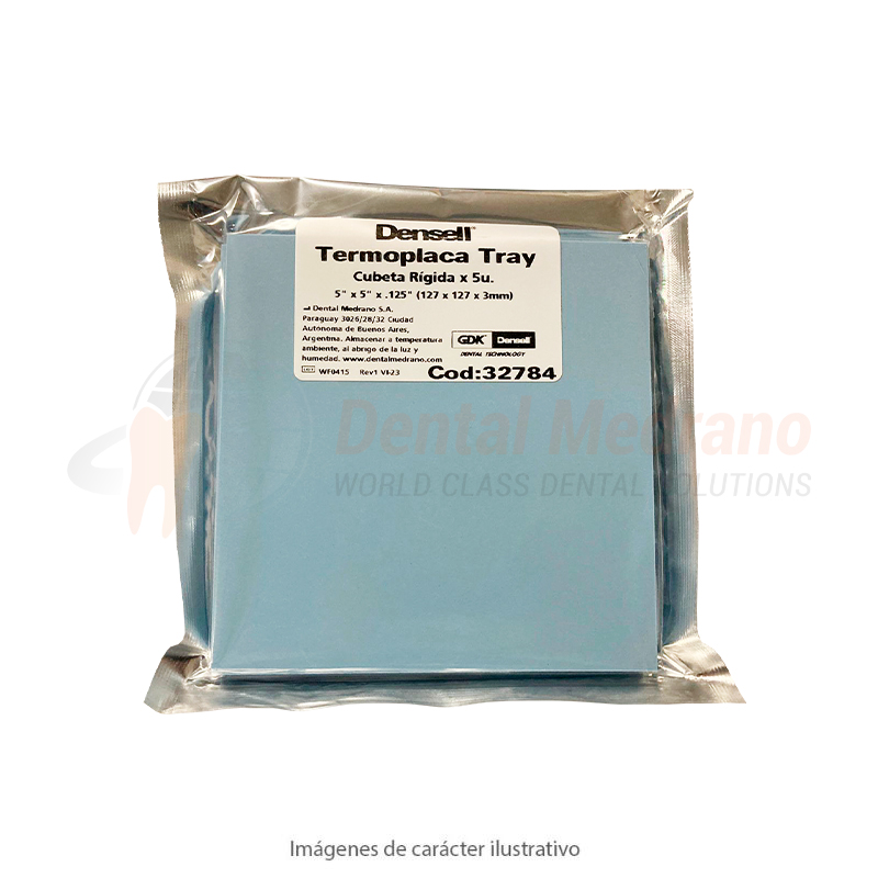 TERMOPLACA TRAY x5 125/3mm Cubeta Rigida