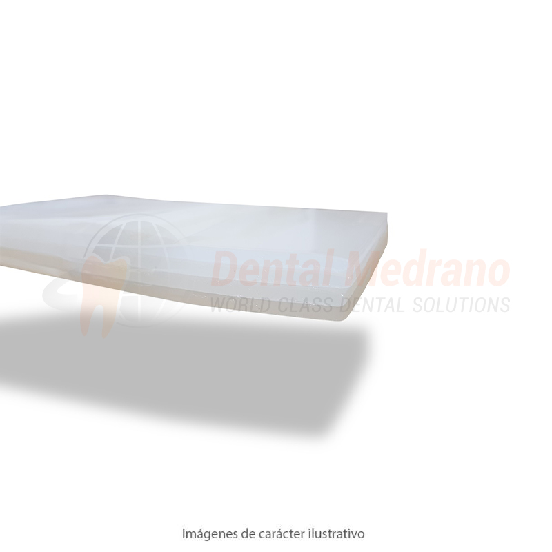 TERMOPLACA FLEX x4 150/3.8mm Protec. bucal transp.