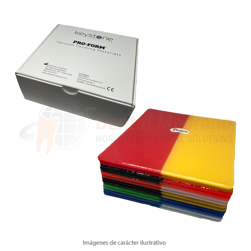 TERMOPLACA PROFORM 4mm Prote Bucal Laminado x12