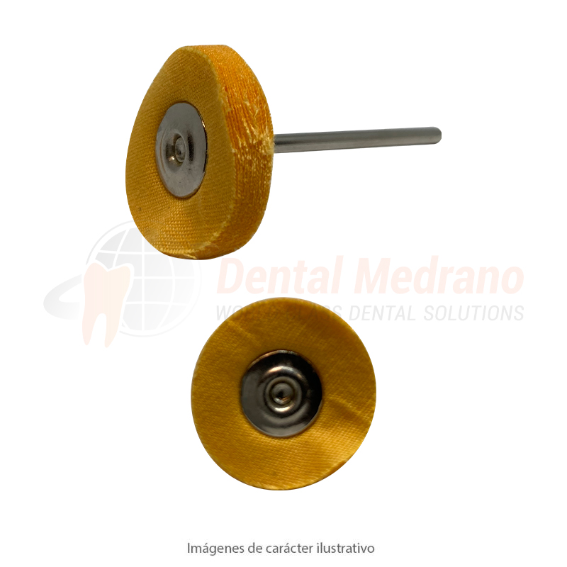 CEPILLO RUEDA PM Badana 22mm tela Paño suave c/u 1