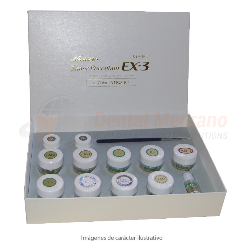 PORCELANA EX3 N COLOR INTRO KIT x12