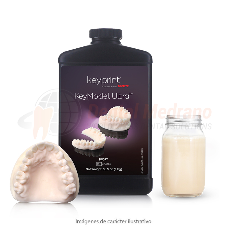 Resina 3D Keystone KeyModel Ultra Marfil 1kg