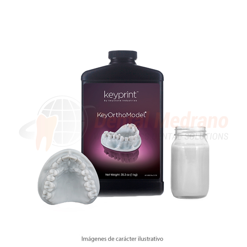 Resina 3D KeyOrthoModel Keystone gris 1kg