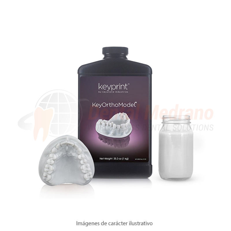 Resina 3D KeyOrthoModel Keystone gris 1kg