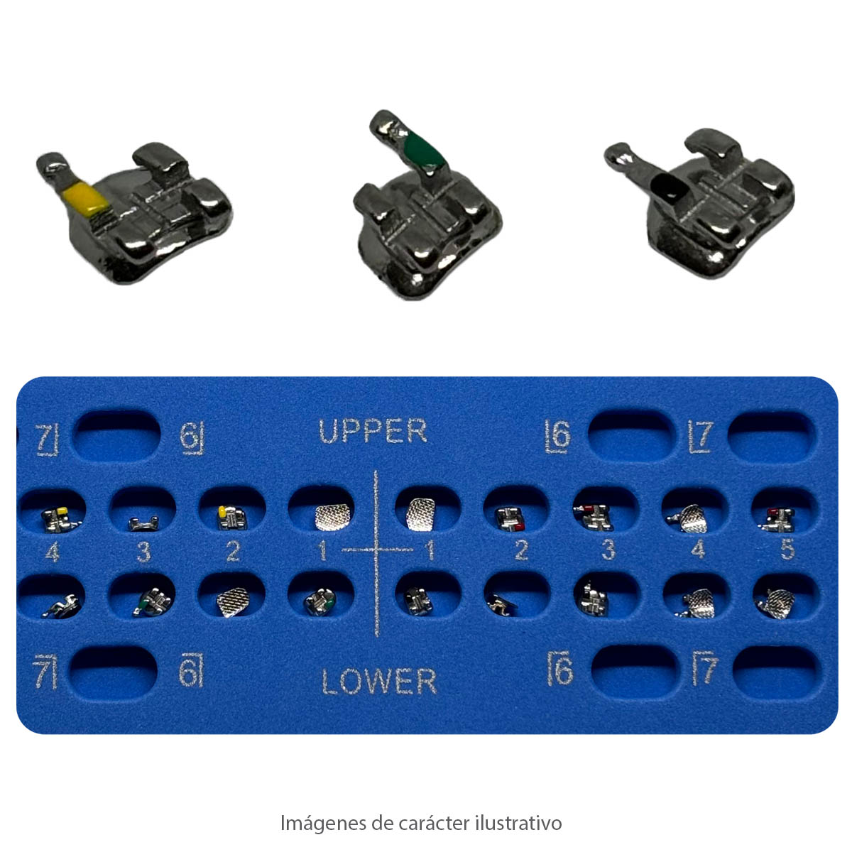 BRACKET metal Roth.022 MINI ASTAR malla80 Thino ga - Imagen 2