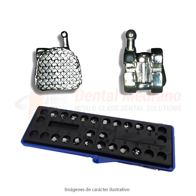 BRACKET metal Roth.022 MINI Malla80 Easydent Extra