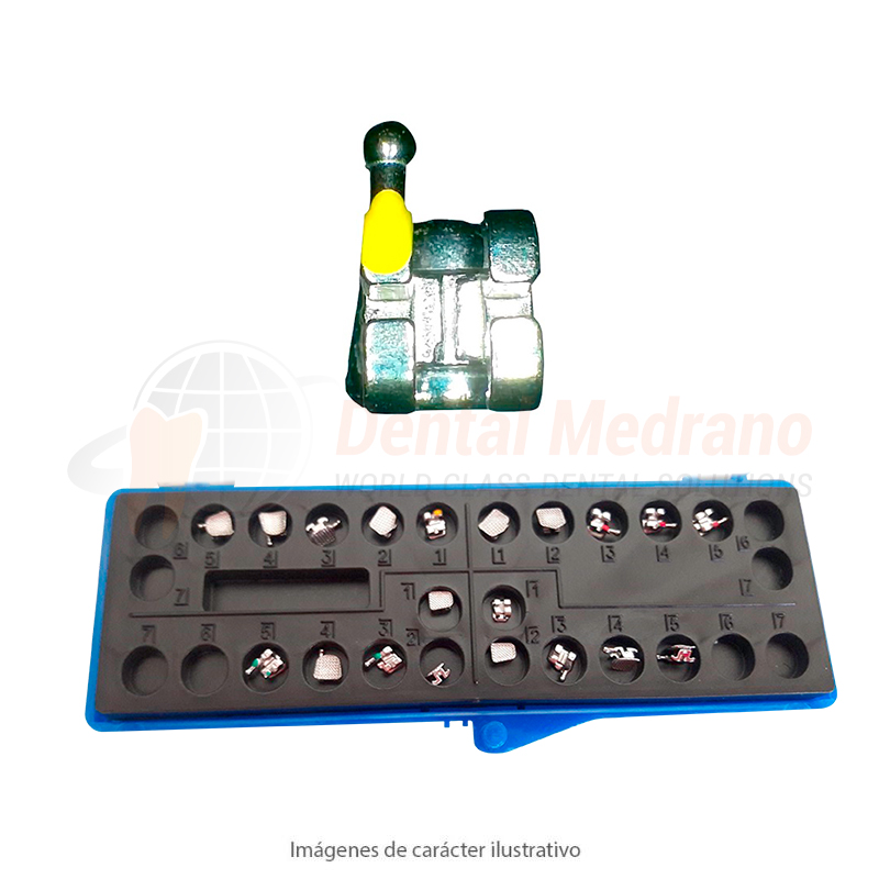 BRACKET metal Roth.022 Standard Malla80 Easydent E