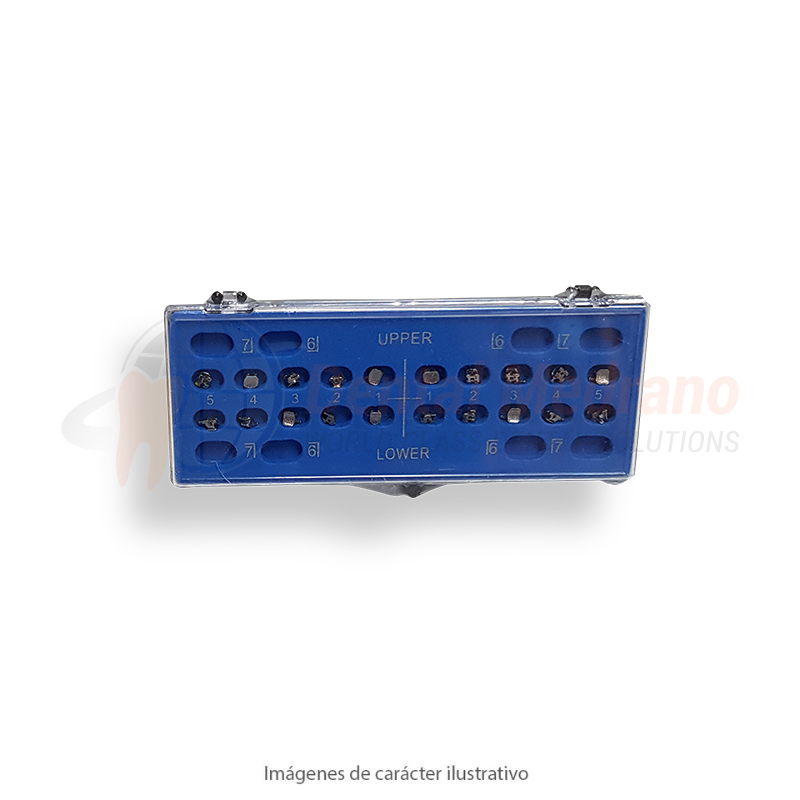 BRACKET VITOR AUTOLIGANTE ROTH 0.22″ CASO x20