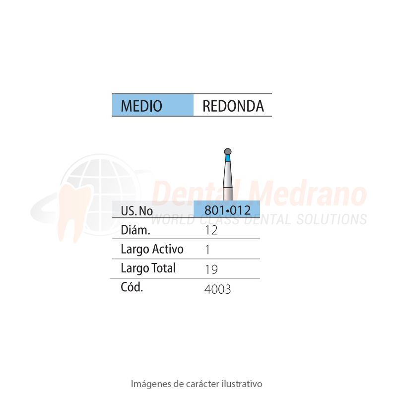 DIAMANTE FG 801/012 Redonda- Anillo Azul