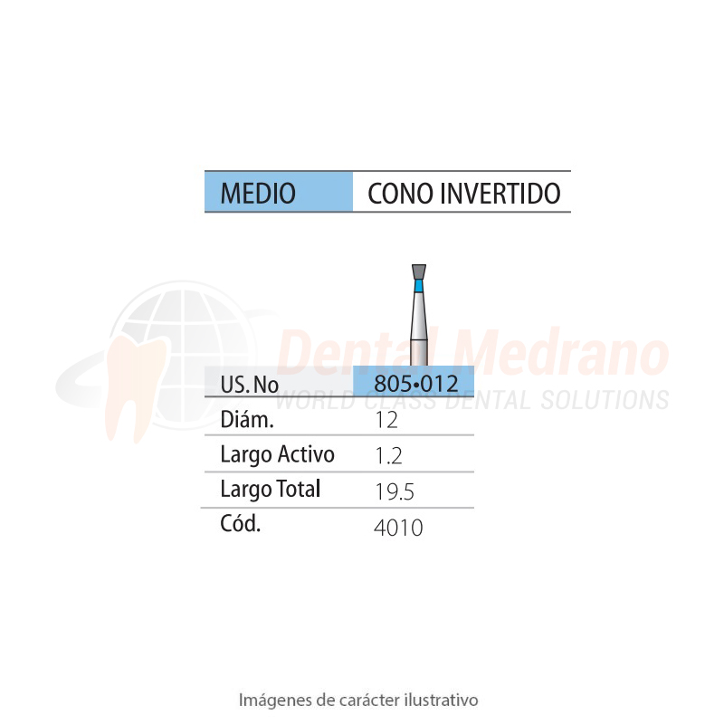 DIAMANTE FG 805/012 Cono Invertido- Anillo Azul