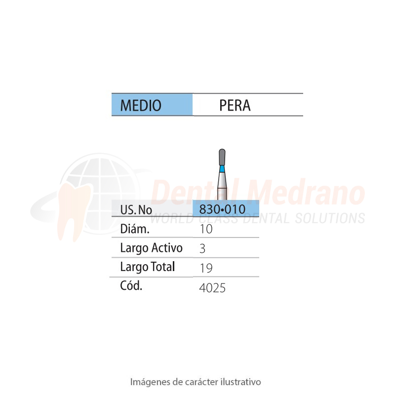 DIAMANTE FG 830/010 Pera- Anillo Azul