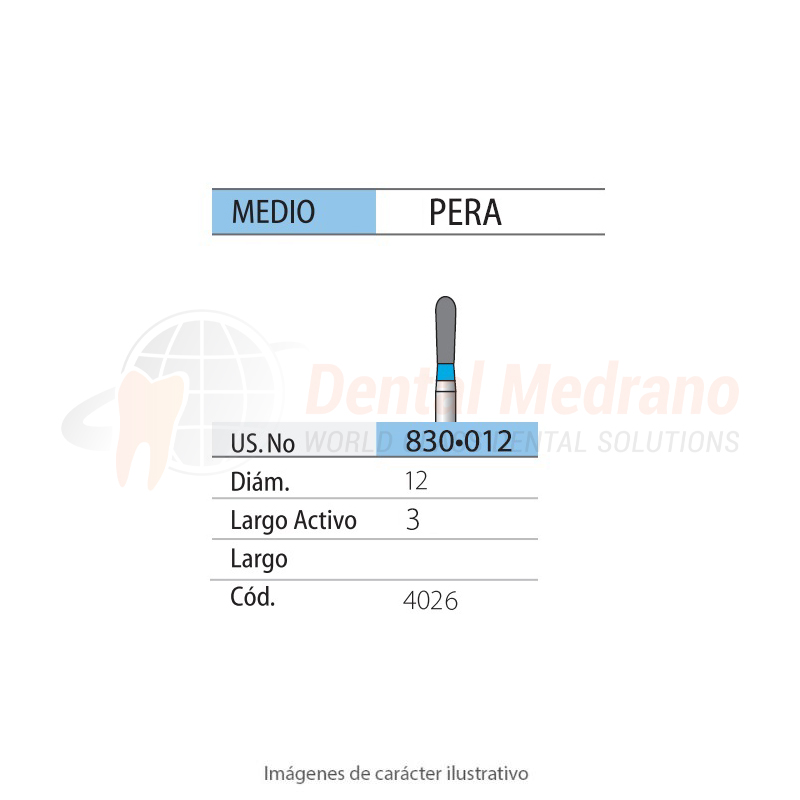 DIAMANTE FG 830/012 Pera- Anillo Azul