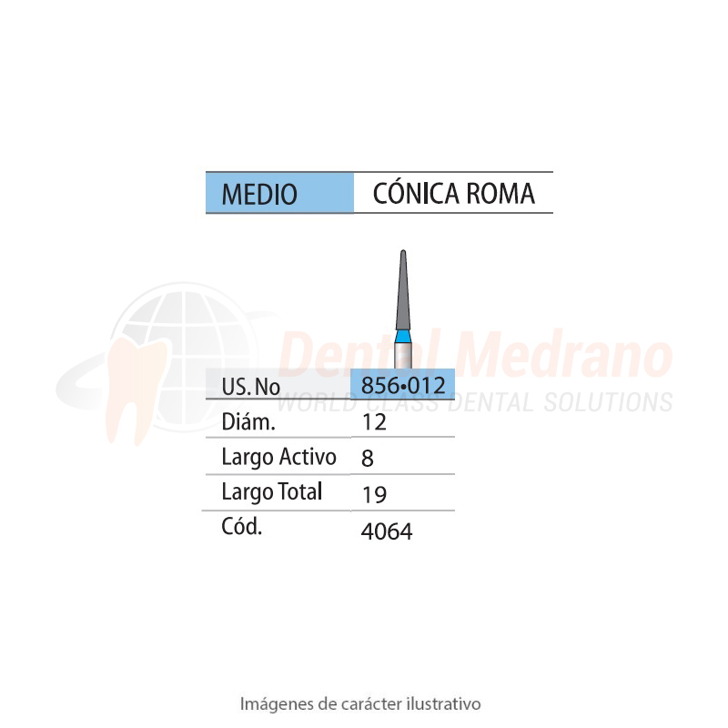 DIAMANTE FG 856/012 Conica Roma- Anillo Azul