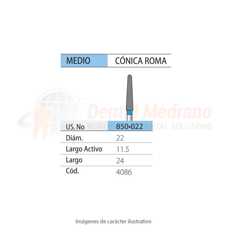 DIAMANTE FG 850/022 Conica Roma- Anillo Azul