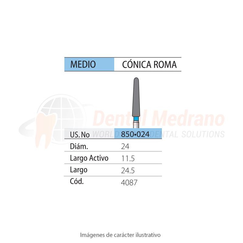 DIAMANTE FG 850/024 Conica Roma- Anillo Azul
