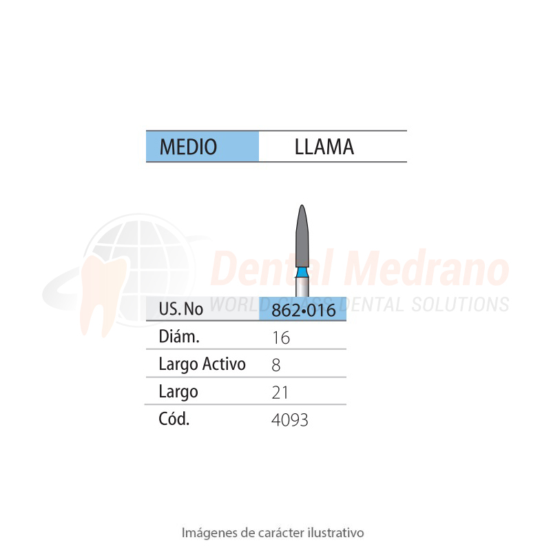 DIAMANTE FG 862/016 Llama- Anillo Azul