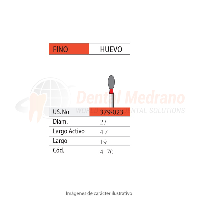 DIAMANTE FG 379/023 833 277 Huevo-Anillo Rojo-Fino