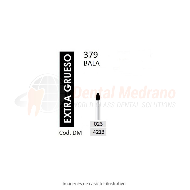 DIAMANTE FG 379/023 Bala- Negro- X Grueso OUTLET