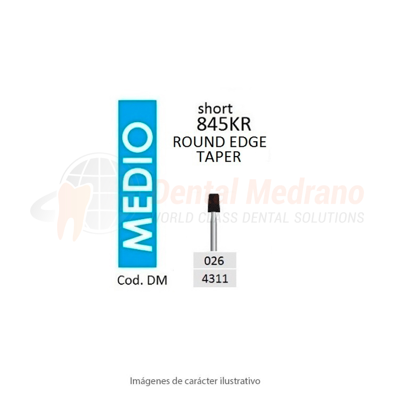 DIAMANTE FG 845KR/026Sm – ROUND EDGE TAPER OUTLET